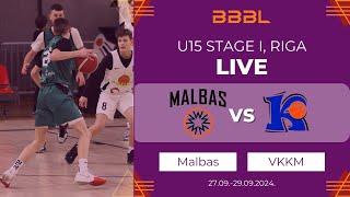 Malbas BBC 2010 vs VKKM-A 2010 | BBBL Boys U15