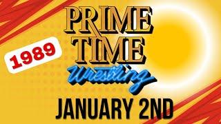 36TH ANNIVERSARY: WWF Prime Time Wrestling January 2nd, 1989 – A Classic Episode!