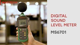 MASTECH MS6701 Digital Sound Level Meter