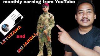 Mujangli and Letuzawa youtube income revealed ||  @Letuzawa @mujangliofficial youtube income