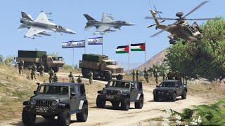 Palestine Liberation  Army Attack on Israeli Army Convoy | Palestine vs Israel War - GTA 5