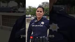 DUMB Female Cop Gets Put In Her Place! Cops Get OWNED & DISMISSED! ID REFUSAL