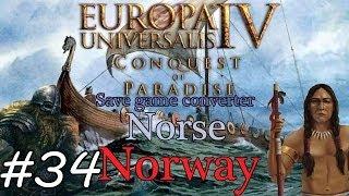 let's Play: EU4 Conquest of Paradise - Norse Norway episode 34 - Final