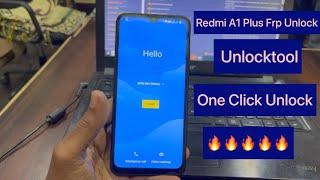 Redmi A1 Plus Frp Unlock By Unlocktool || How To Unlock Frp Redmi A1 Plus