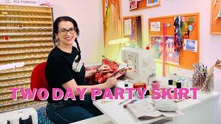 From Quilt Fabric to Party Skirt in Two Days! Behind the Scenes Sewing McCall’s 8205 Circle Skirt