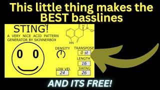 Free Max4Live Tool that makes the BEST basslines - "STING"