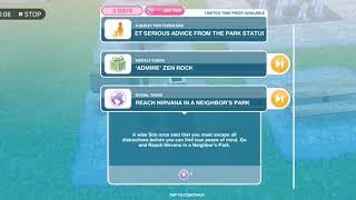 How to Reach Nirvana (Neighbor's Park) The Sims Freeplay