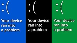 All Windows Screen of Death Colors Explained