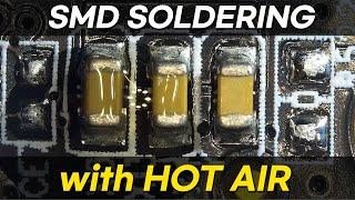 How to Solder & Desolder SMD Components with HOT AIR