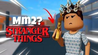 PLAYING MM2 AS ELEVEN FROM STRANGER THINGS.. [Roblox mm2]