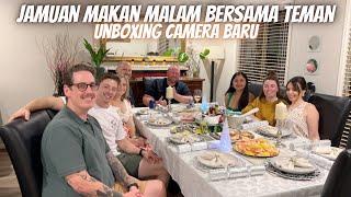 JAMUAN MAKAN MALAM UNTUK TEMAN | UNBOXING CAMERA BARU