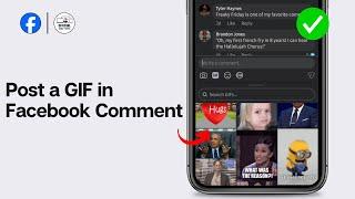 How to Post a GIF in a Facebook Comment 2024 | Post GIFs on Facebook