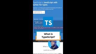 Beginners Guide to TypeScript