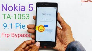 Nokia 5 TA-1053 Frp Bypass 9.0 Pie Latest 2020 || Talkback Failed Solution