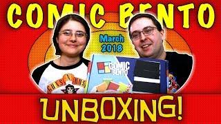 UNBOXING! Comic Bento March 2018 - GOING DIGITAL - Graphic Novel Subscription Box