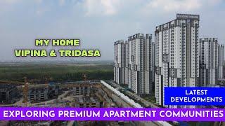 My Home Tridasa and Vipina Latest Status || Tellapur Real Estate || Tellapur Flats for Sale