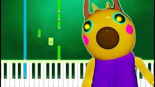 Piggy ROBLOX - Teacher (Piano Tutorial Easy)