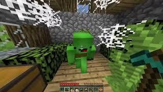 JJ and Mikey BECAME ZOMBIE! Surviving in ZOMBIE APOCALYPCE in Minecraft!   Maizen