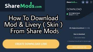 How to Download Mods And Liverys From Sharemods?