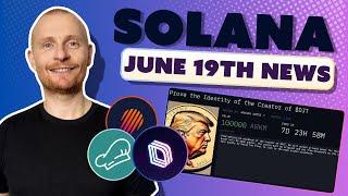 Solana 19th June 2024: Airdrop, $SOL, JUP Vote, News