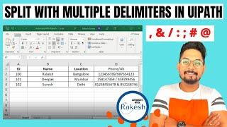 HOWTO: Split with Multiple Delimiters in UiPath