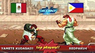 [TOPs SVC Chaos FT5] Yamete Kudasai!!! (Mex) vs redpaku4 (Fil) #svc_chaos