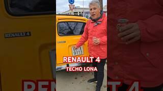 ️Raul analiza un curioso Renault 4 con techo de lona. #renault4