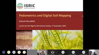 Guest Lecture on Pedometrics and Digital Soil Mapping | ISRIC - World Soil Information