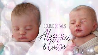 DOUBLE the Details! Customs "Alessia" Legler & "Luise" Wegerich - Reborn Baby Dolls