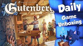 Gutenberg - Daily Game Unboxing