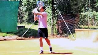 Tennis Fast Learning Rückhand - zuwerfen/einhändig-beidhändig im Wechsel