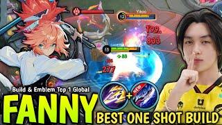 Thank You ONIC Kairi For Fanny Best One Shot Build 100% BRUTAL DMG - Build Top 1 Global Fanny