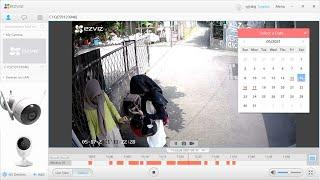 Cara Koneksi EZVIZ Camera Ke Laptop / PC Untuk Live View & Playback Via Jaringan Lokal & Internet