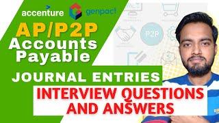 Accounts Payable Journal Entries Interview Q&A | P2P Journal Entry | AP Journal Entry CorporateWala