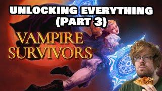 Unlocking every secret, character, weapon and achievement in Vampire Survivors (Part 3)