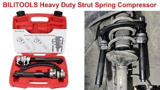 2-Piece Heavy Duty Strut Spring Compressor Tool Max Load.2645LB(1.2 Ton)