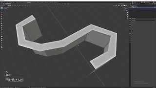 Blender: extrude edge along perpendicular to normal workaround