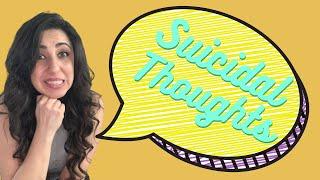 Should I tell my therapist about suicidal thoughts?| Micheline Maalouf | #mentalhealth #depression