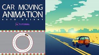 Car Moving Animation Using Auto Orientation Path In After Effects