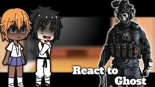 [NTR] Kokujin No Tenkousei React To Hiroki As Ghost || Gacha React