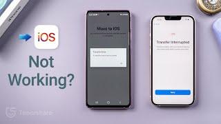 Move to iOS Not Working? Here Is the Fix!