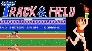 Track & Field (NES) adapted and expanded port | gameplay session for 1 Player 