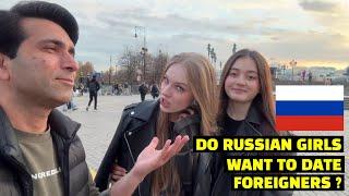 Do Russian girls want to date foreigners? l Street interview | Russia |