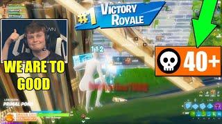 Benjyfishy PLAYS IN KILL RACE FINALS w/ MrSavage, Mitr0 & Milan | Fortnite |