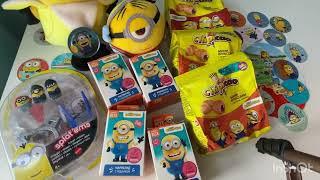 Распаковка коллекция миньоны #minions  #asmr #sweetbox