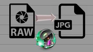 Convert RAW CR2 to JPEG image - Android EasyRAWConverter application.