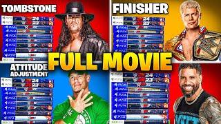 Hitting A Finisher In EVERY WWE 2K Game! (FULL MOVIE)