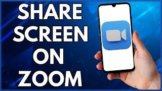 How To Enable Screen Sharing On Zoom Mobile  | Easy Tutorial (2022)
