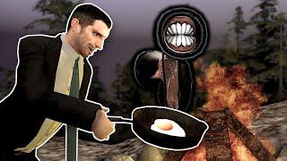 Siren Head Ruined our Camping Trip! - Garry's Mod Gameplay