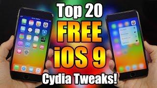 Top 20 FREE iOS 9 Cydia Tweaks!